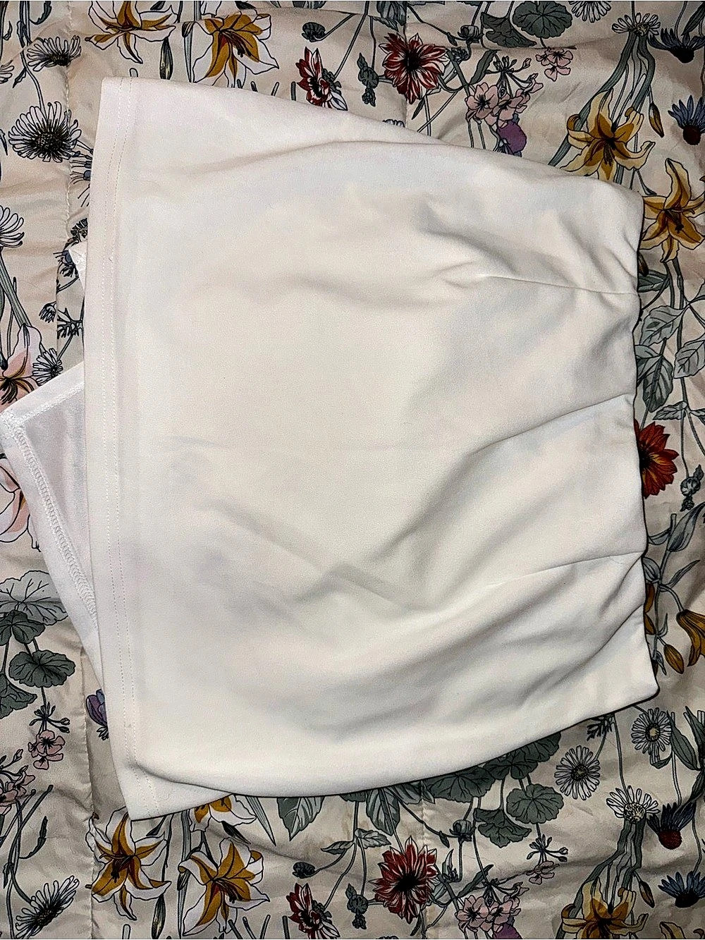 White Mini Skirt